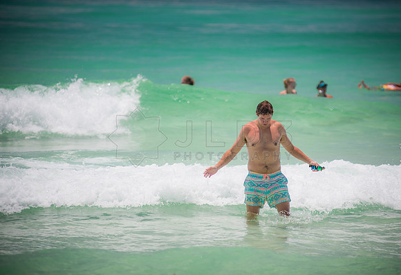 one with water