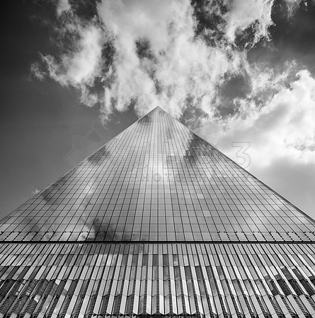 Freedom Tower Apex-bw