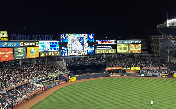 Jess on Jumbotron Yankee Stadium-iphone