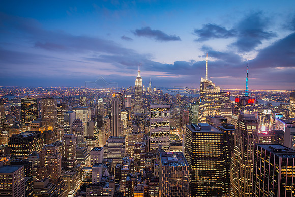 NYC Skyline from Top of the Rock-2