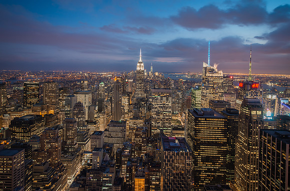 NYC Skyline from Top of the Rock-3