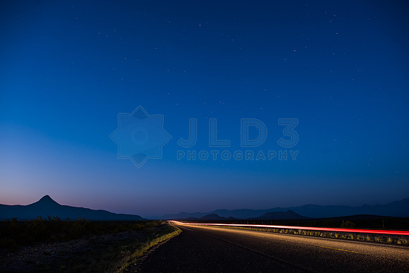 streaking by