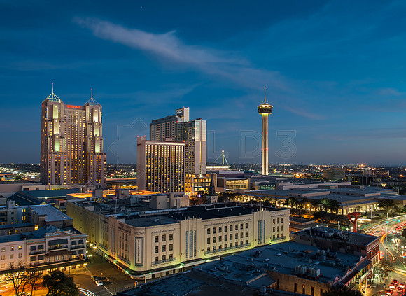 SA Skyline - Golden Glow [crop]2